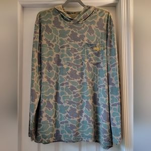 Marsh Wear Mallard Pamlico Long Sleeve Green Copahee Camo Size Hoodie XXL